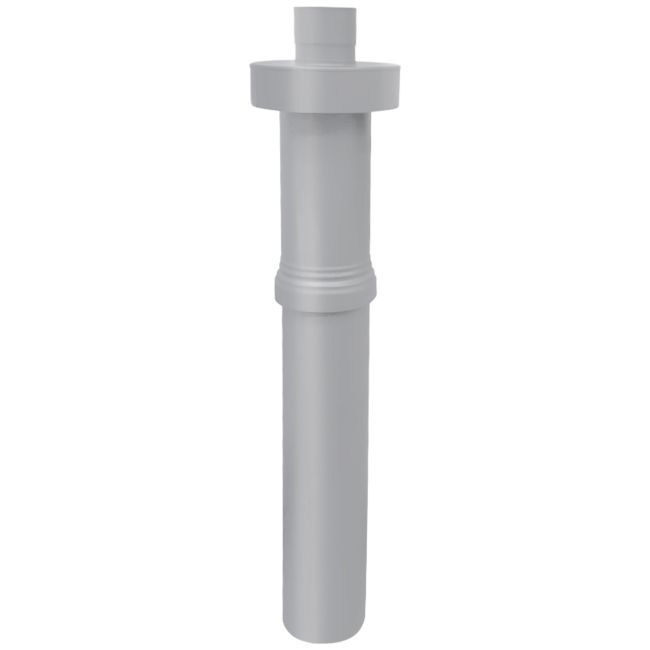 Spiroflex D62 Zakończenie pionowe 60/100 nierdzewne Spiroflex - Hydrotermo